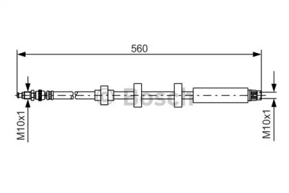 Шлангопровод BOSCH 1 987 476 673