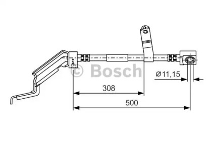 Шлангопровод BOSCH 1 987 476 866