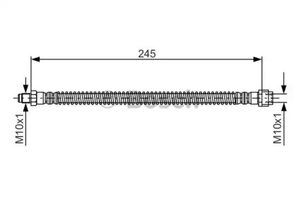Шлангопровод BOSCH 1 987 476 950