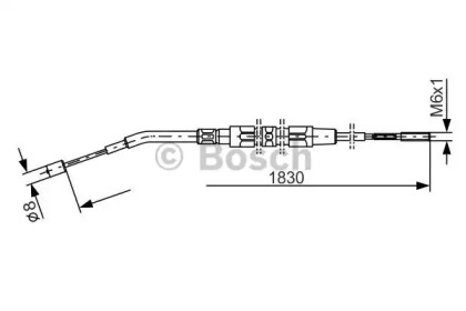 Трос BOSCH 1 987 477 008