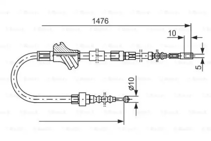 Трос BOSCH 1 987 477 064