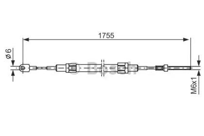 Трос BOSCH 1 987 477 071