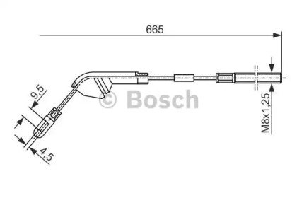 Трос BOSCH 1 987 477 142