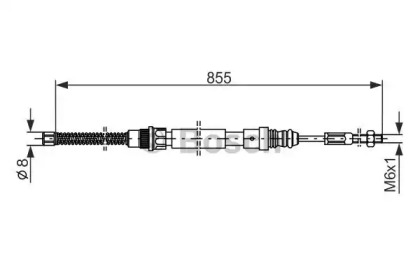 Трос BOSCH 1 987 477 148