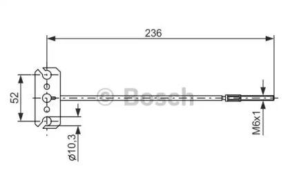 Трос BOSCH 1 987 477 226