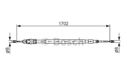 Трос BOSCH 1 987 477 239