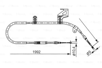 Трос BOSCH 1 987 477 242