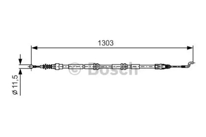 Трос BOSCH 1 987 477 260