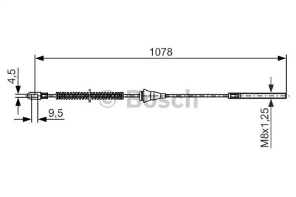 Трос BOSCH 1 987 477 310