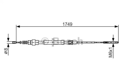 Трос BOSCH 1 987 477 321