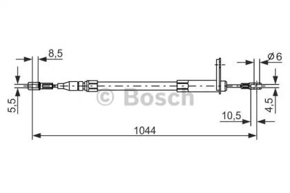 Трос BOSCH 1 987 477 324