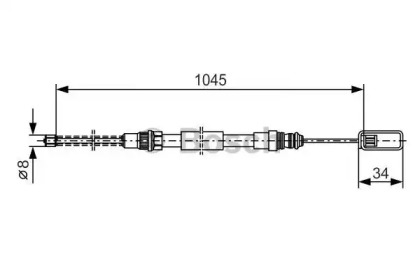 Трос BOSCH 1 987 477 334