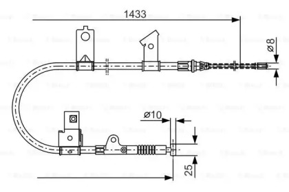 Трос BOSCH 1 987 477 394