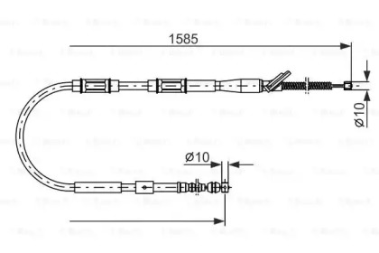 Трос BOSCH 1 987 477 413