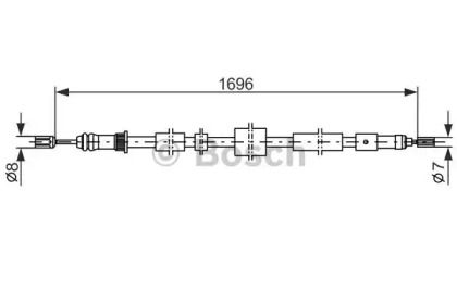 Трос BOSCH 1 987 477 431