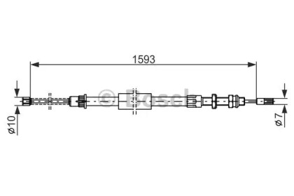 Трос BOSCH 1 987 477 450