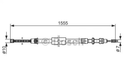 Трос BOSCH 1 987 477 452