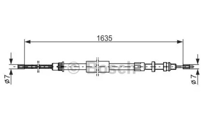 Трос BOSCH 1 987 477 455