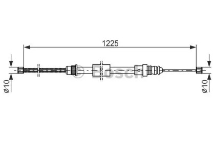 Трос BOSCH 1 987 477 461