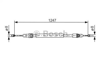 Трос BOSCH 1 987 477 473