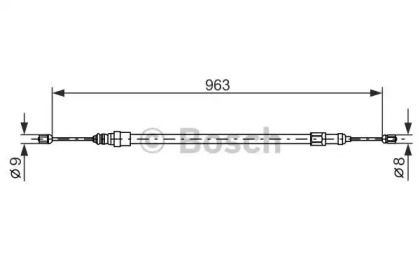 Трос BOSCH 1 987 477 489