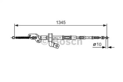 Трос BOSCH 1 987 477 547