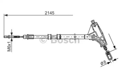 Трос BOSCH 1 987 477 592