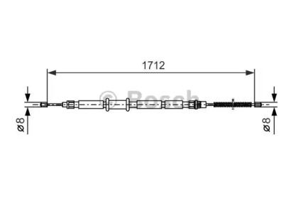 Трос BOSCH 1 987 477 618