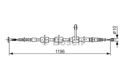 Трос BOSCH 1 987 477 621