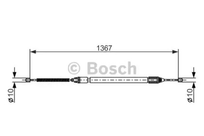 Трос BOSCH 1 987 477 640