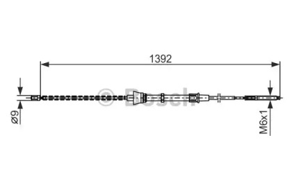 Трос BOSCH 1 987 477 680