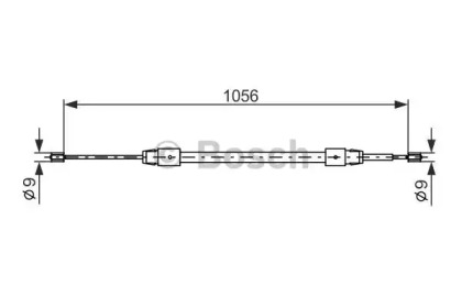 Трос BOSCH 1 987 477 692