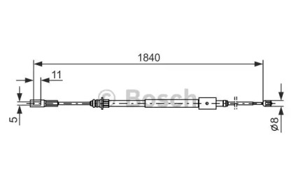 Трос BOSCH 1 987 477 712