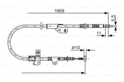 Трос BOSCH 1 987 477 755