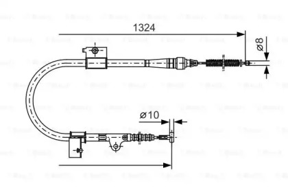 Трос BOSCH 1 987 477 756