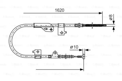 Трос BOSCH 1 987 477 758