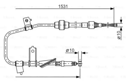 Трос BOSCH 1 987 477 788