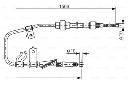 Трос BOSCH 1 987 477 789