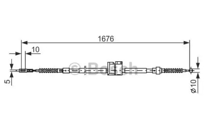 Трос BOSCH 1 987 477 815