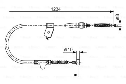 Трос BOSCH 1 987 477 816