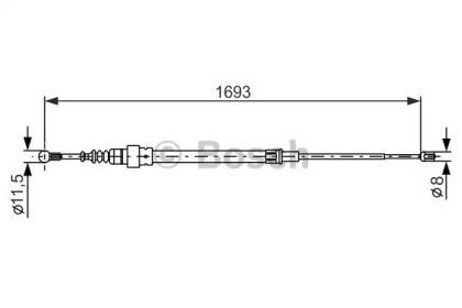 Трос BOSCH 1 987 477 817