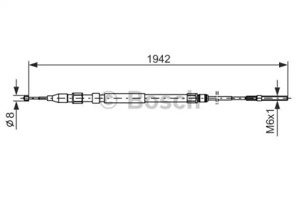 Трос BOSCH 1 987 477 820