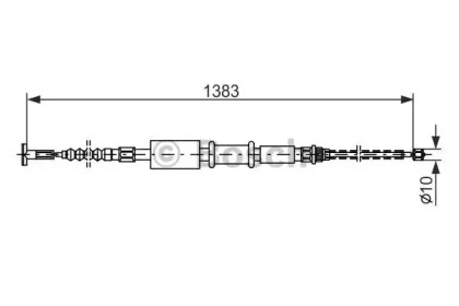 Трос BOSCH 1 987 477 826