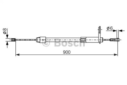 Трос BOSCH 1 987 477 847