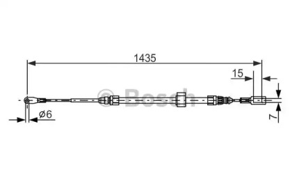 Трос BOSCH 1 987 477 853