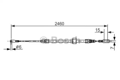 Трос BOSCH 1 987 477 855