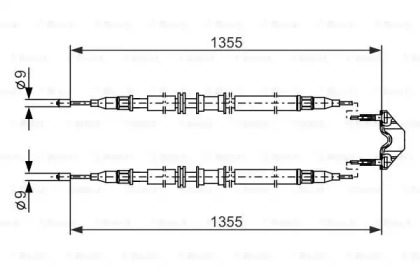 Трос BOSCH 1 987 477 868