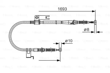 Трос BOSCH 1 987 477 917