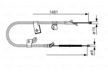 Трос BOSCH 1 987 477 919