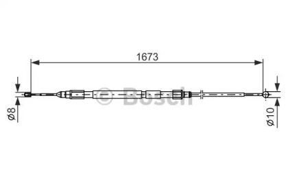 Трос BOSCH 1 987 477 948